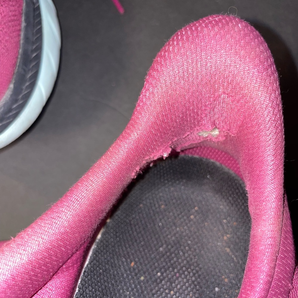 Hoka Pink and Gray Athletic Shoes - Picture 8 of 8